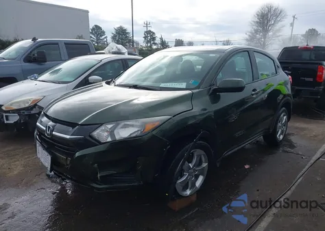 2016 Honda Hr-V Lx z USA, uszkodzony, nr VIN 3CZRU6H34GM765520